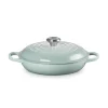 Le Creuset Signature Cast Iron 26cm Shallow Casserole - Sea Salt