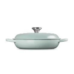 Le Creuset Signature Cast Iron 26cm Shallow Casserole - Sea Salt