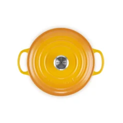Le Creuset Signature Cast Iron 20cm Round Casserole - Nectar