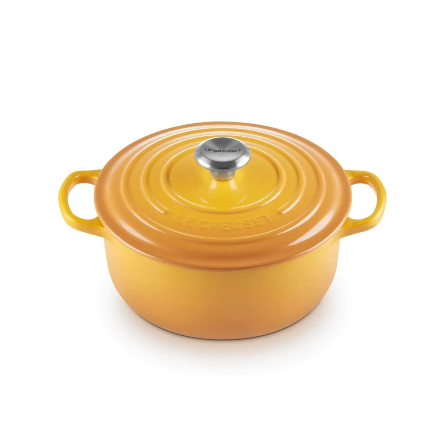 Le Creuset Signature Cast Iron 20cm Round Casserole - Nectar