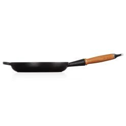 Le Creuset Signature Cast Iron 24cm Frying Pan - Satin Black