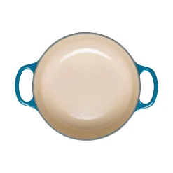 Le Creuset Signature Cast Iron 24cm Round Casserole - Deep Teal
