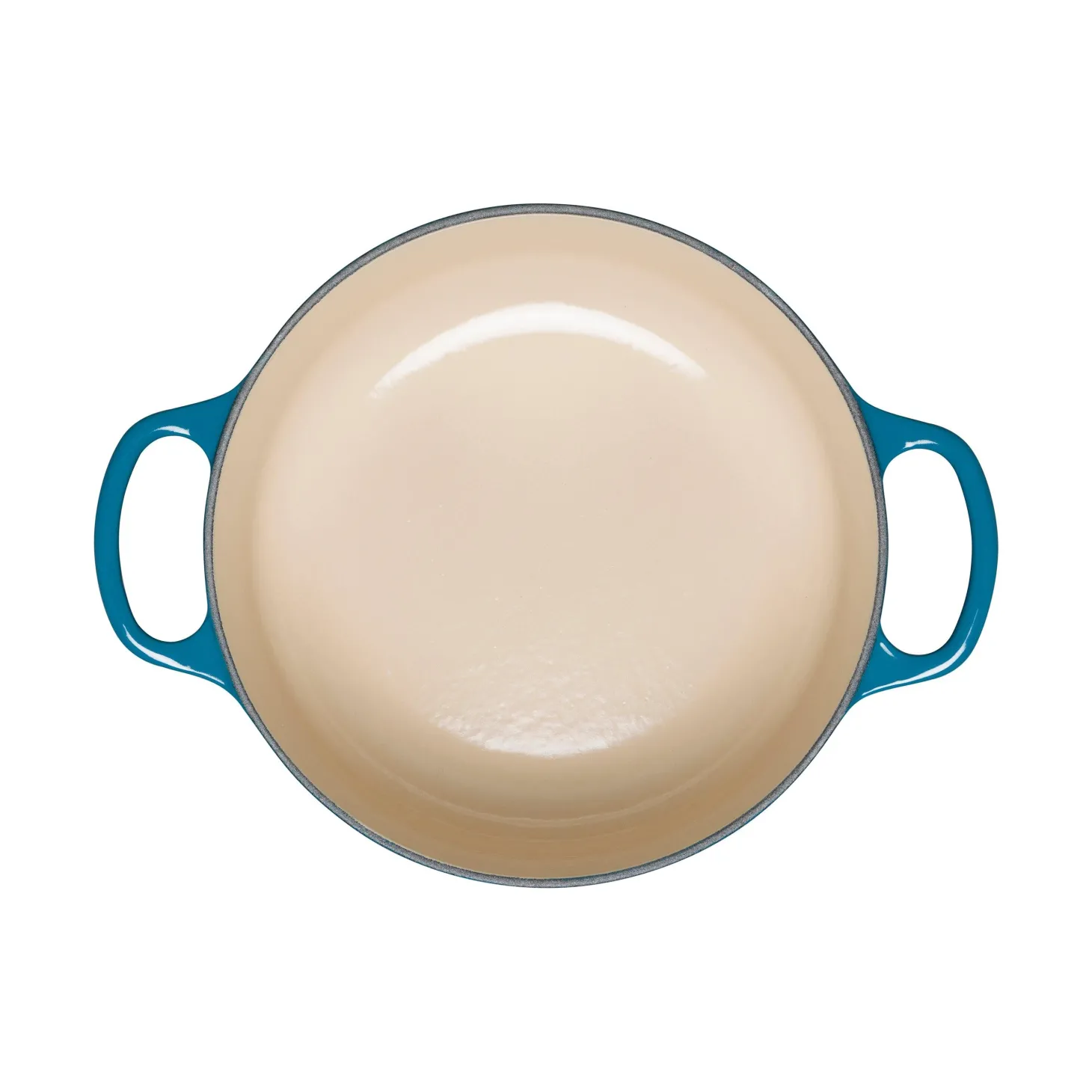 Le Creuset Signature Cast Iron 24cm Round Casserole - Deep Teal