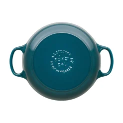 Le Creuset Signature Cast Iron 24cm Round Casserole - Deep Teal