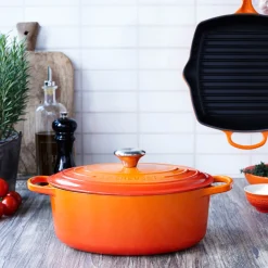 Le Creuset Signature Cast Iron 31cm Oval Casserole - Volcanic