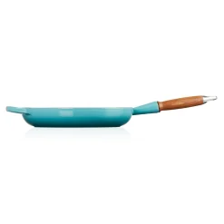Le Creuset Signature Cast Iron 28cm Frying Pan - Teal