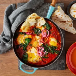 Le Creuset Signature Cast Iron 28cm Frying Pan - Teal