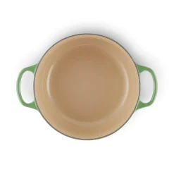 Le Creuset Signature Cast Iron 28cm Round Casserole  - Bamboo Green
