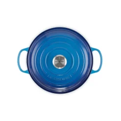 Le Creuset Signature Cast Iron 26cm Shallow Casserole - Azure