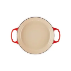 Le Creuset Signature Cast Iron 30cm Shallow Casserole - Cerise
