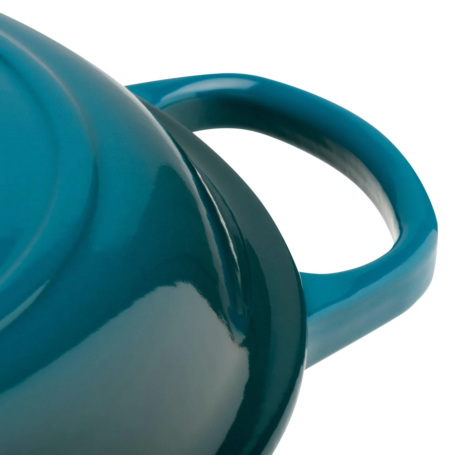 Le Creuset Signature Cast Iron 26cm Shallow Casserole - Deep Teal