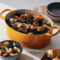 Le Creuset Signature Cast Iron 29cm Oval Casserole - Nectar