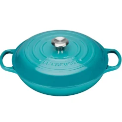 Le Creuset Signature Cast Iron 26cm Shallow Casserole - Teal