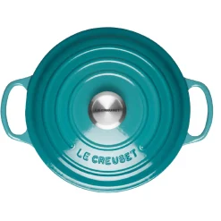 Le Creuset Signature Cast Iron 26cm Shallow Casserole - Teal