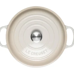 Le Creuset Signature Cast Iron 30cm Shallow Casserole - Meringue