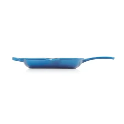 Le Creuset Signature Cast Iron 26cm Square Grillit - Azure