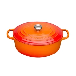 Le Creuset Signature Cast Iron 29cm Oval Casserole - Volcanic