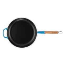 Le Creuset Signature Cast Iron 28cm Frying Pan - Azure