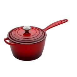 Le Creuset Signature Cast Iron 20cm Saucepan - Cerise