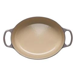 Le Creuset Signature Cast Iron 29cm Oval Casserole - Flint