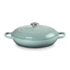 Le Creuset Signature Cast Iron 30cm Shallow Casserole - Sea Salt