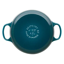 Le Creuset Signature Cast Iron 28cm Round Casserole - Deep Teal