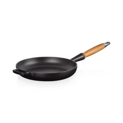 Le Creuset Signature Cast Iron 2 Piece Frying Pan Set - Satin Black