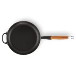 Le Creuset Signature Cast Iron 2 Piece Frying Pan Set - Satin Black