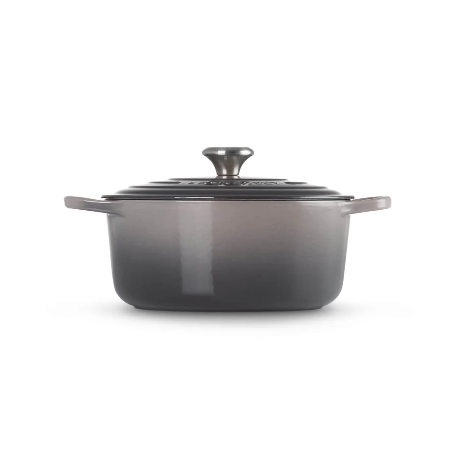 Le Creuset Signature Cast Iron 26cm Round Casserole - Flint