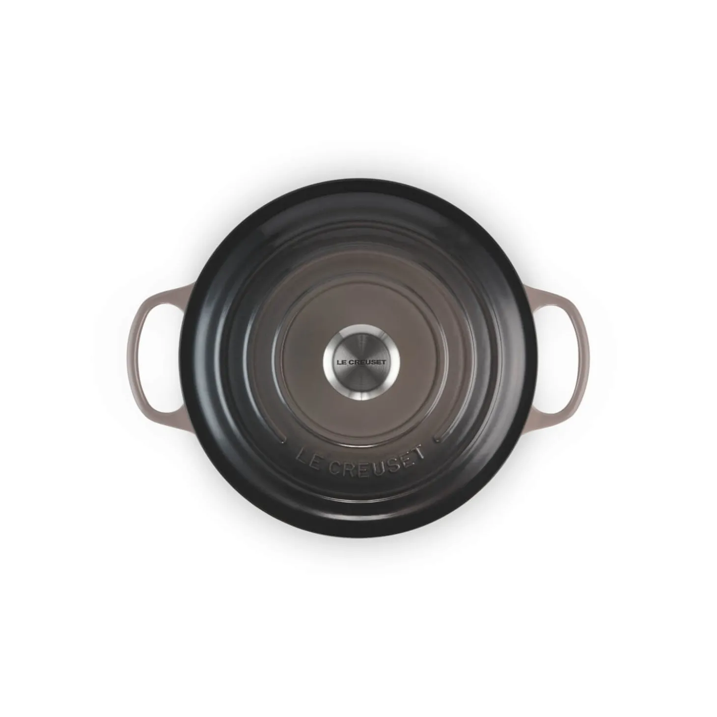 Le Creuset Signature Cast Iron 26cm Round Casserole - Flint