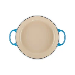 Le Creuset Signature Cast Iron 30cm Shallow Casserole - Azure