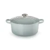Le Creuset Signature 22cm Cast Iron Round Casserole - Sea Salt
