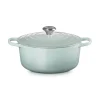 Le Creuset Signature 26cm Cast Iron Round Casserole - Sea Salt