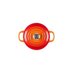 Le Creuset Signature 14cm Cast Iron Round Casserole - Volcanic