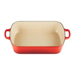 Le Creuset Signature 33cm Cast Iron Roaster - Cerise