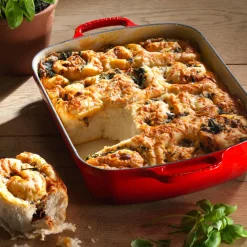 Le Creuset Signature 33cm Cast Iron Roaster - Cerise