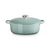 Le Creuset Signature 27cm Cast Iron Oval Casserole - Sea Salt