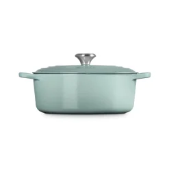 Le Creuset Signature 27cm Cast Iron Oval Casserole - Sea Salt
