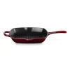 Le Creuset Signature 26cm Cast Iron Square Grillit - Garnet