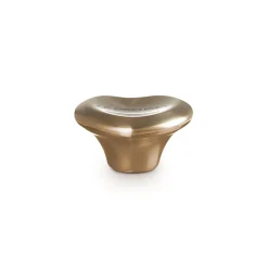 Le Creuset Signature Heart 5cm Knob - Light Gold