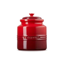 Le Creuset Stoneware 2.4 Litre Biscuit Jar - Cerise