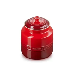Le Creuset Stoneware 2.4 Litre Biscuit Jar - Cerise