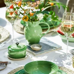 Le Creuset Stoneware Breakfast Jug - Bamboo Green