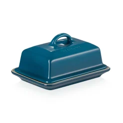 Le Creuset Stoneware Butter Dish - Deep Teal