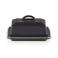 Le Creuset Stoneware Butter Dish - Satin Black