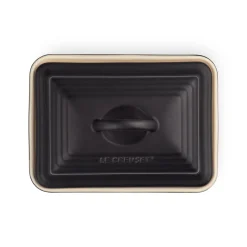 Le Creuset Stoneware Butter Dish - Satin Black