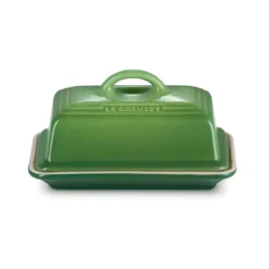 Le Creuset Stoneware Butter Dish - Bamboo Green