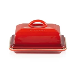 Le Creuset Stoneware Butter Dish - Cerise
