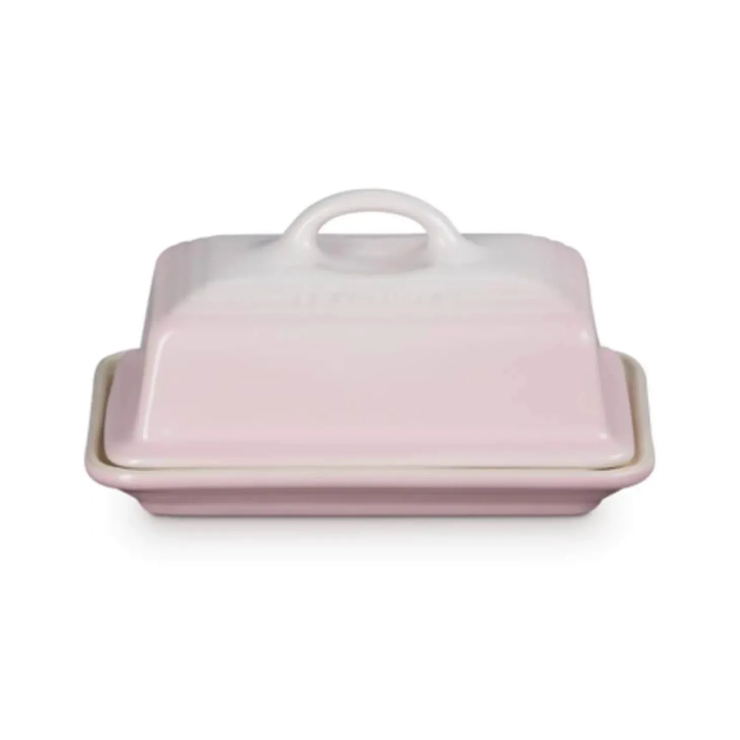 Le Creuset Stoneware Butter Dish - Shell Pink