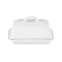 Le Creuset Stoneware Butter Dish - White